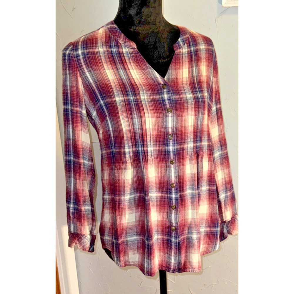 Coldwater‎ Creek Ladies Button Down Long Sleeve Size Small